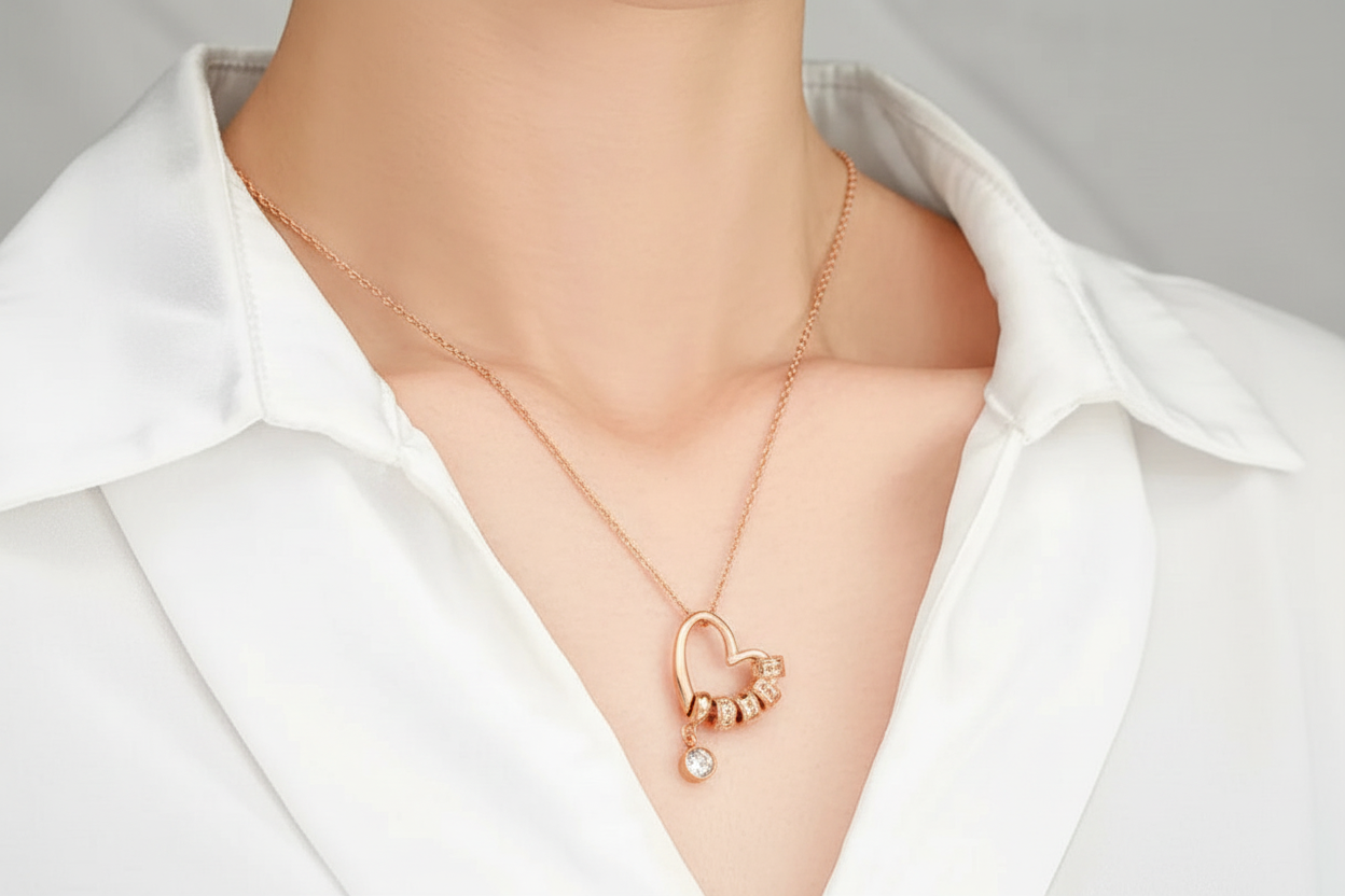 NuCœur Éclat Heart Necklace