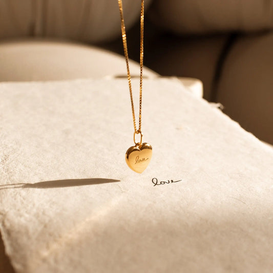 NuCœur Signature d’Amour Heart Necklace