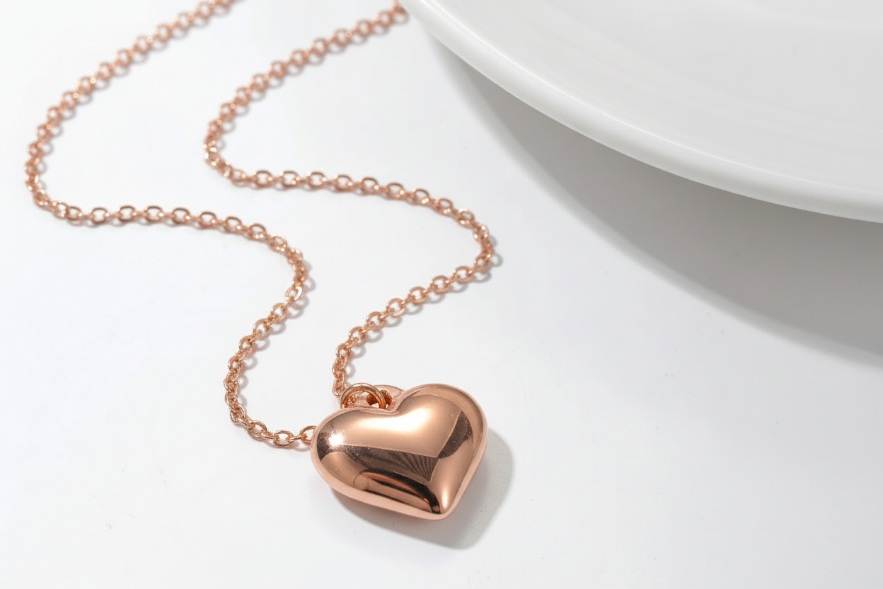 NuCœur Signature d’Amour Heart Necklace